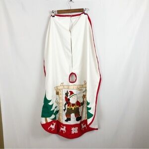 Vintage House of Hatten Christmas Tree Skirt